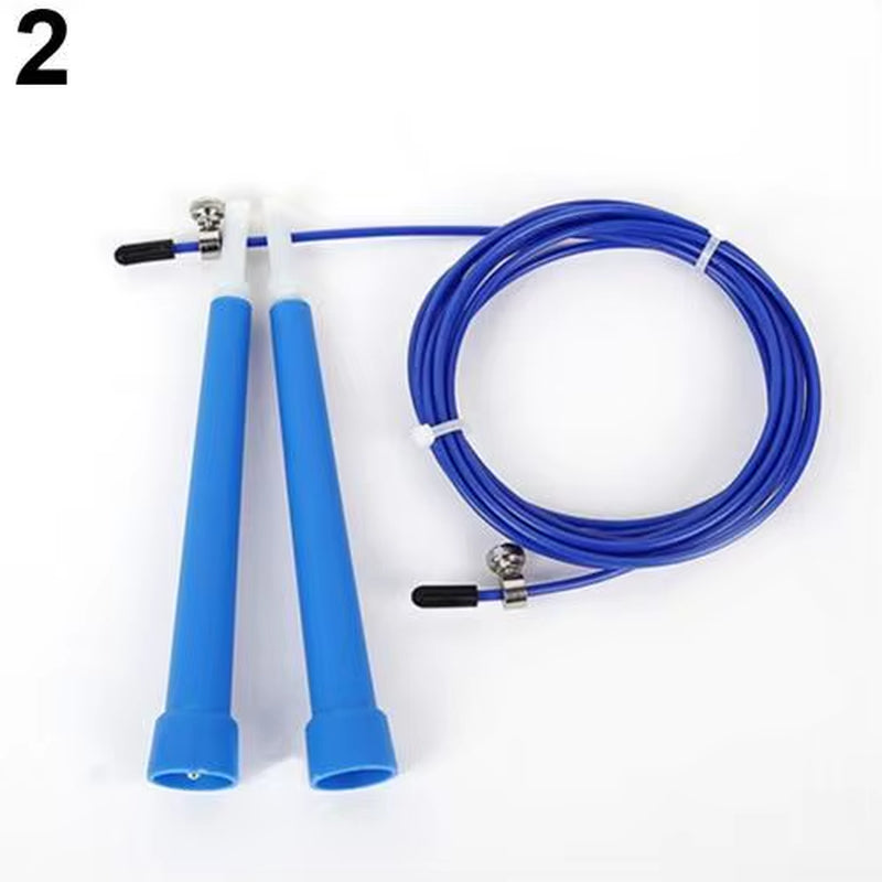 Speed Wire Skipping Adjustable Jump Rope Fitness Sport Exercise Cardio Tool