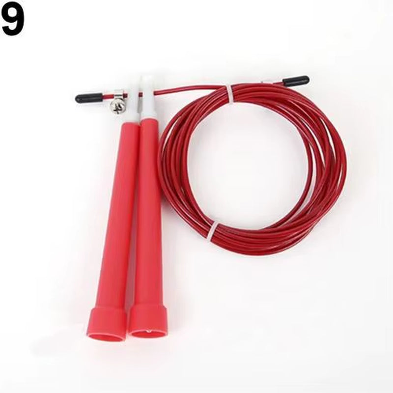 Speed Wire Skipping Adjustable Jump Rope Fitness Sport Exercise Cardio Tool