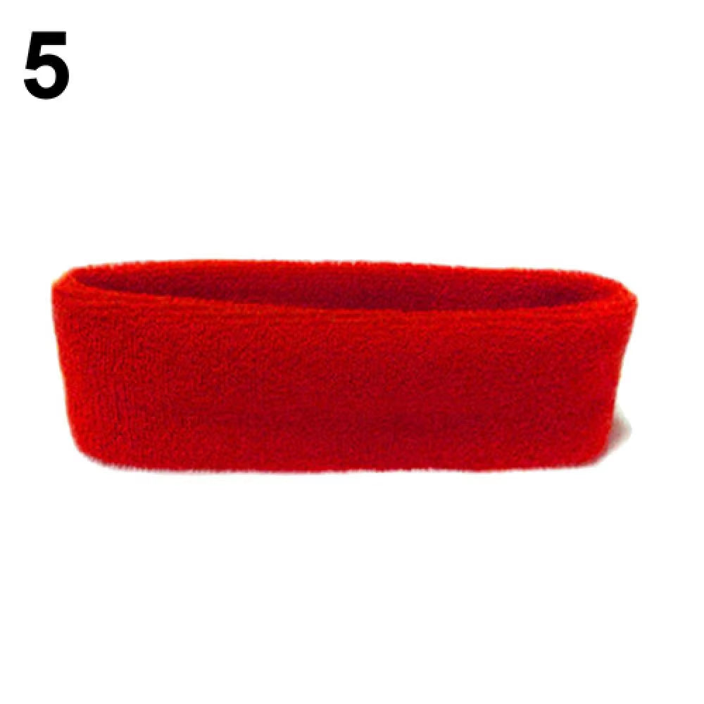 Quick Dry Sweatband Sports Yoga Fitness Stretch Sweat Hair Band Gym Sport Safety Headband Headwear